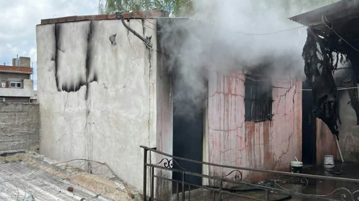El incendio provocó graves daños.