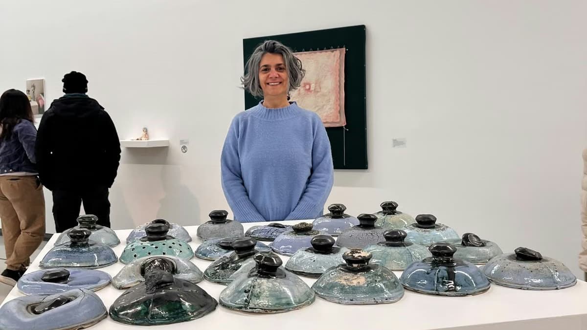 Una artista de Turdera llegó a los museos tras ser elegida entre 400 participantes - imagen de origen