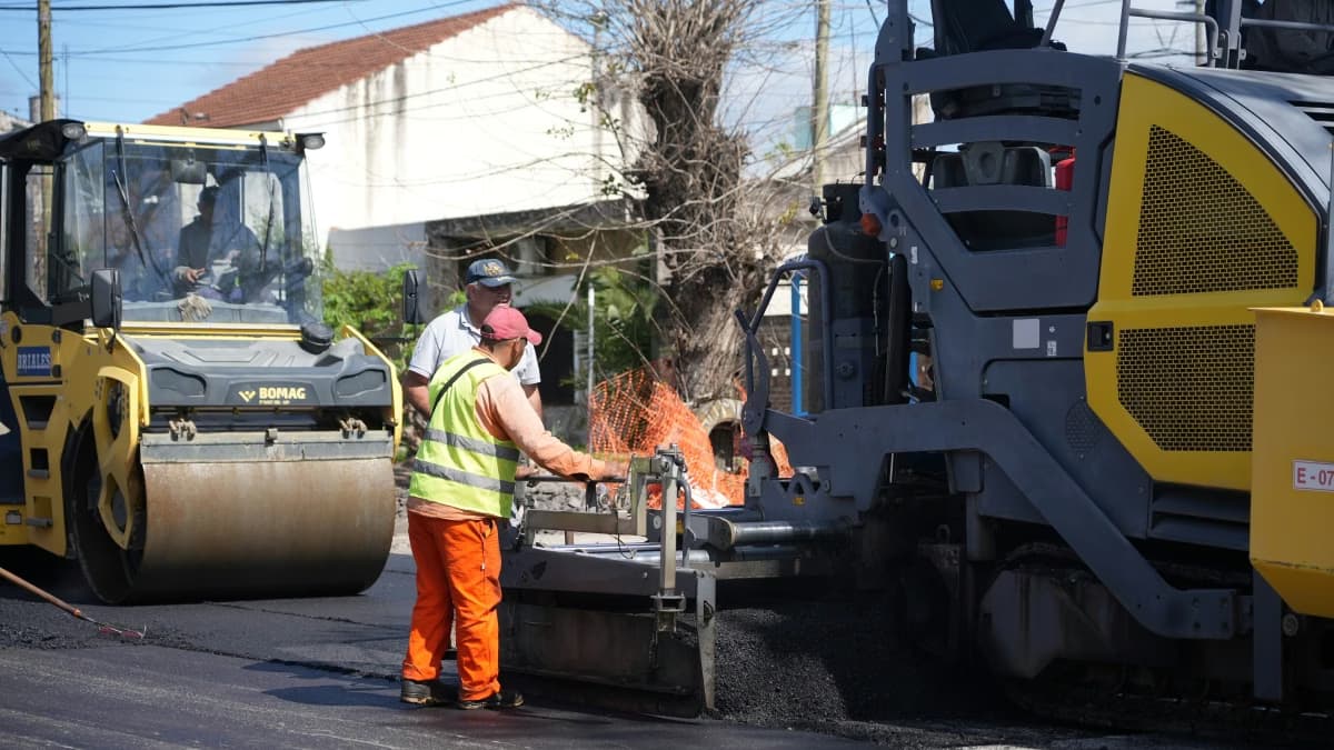 Una obra clave en Llavallol: ampliaron los desagües y repavimentaron las calles del barrio - imagen de origen