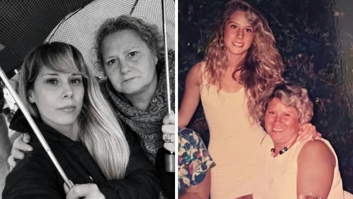 Andrea es de Temperley y quiso hacerle un particular homenaje a su mamá en su día.