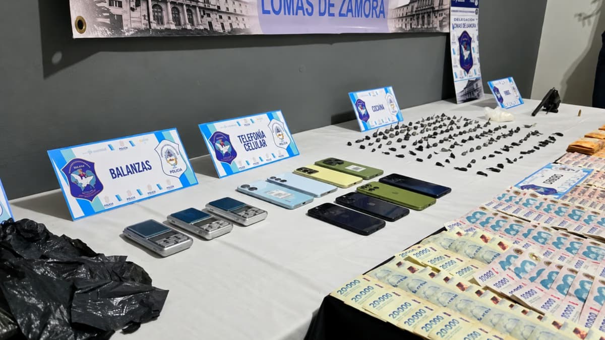 Detuvieron a una mujer y a su hijo acusados de vender drogas en Ingeniero Budge - imagen de origen