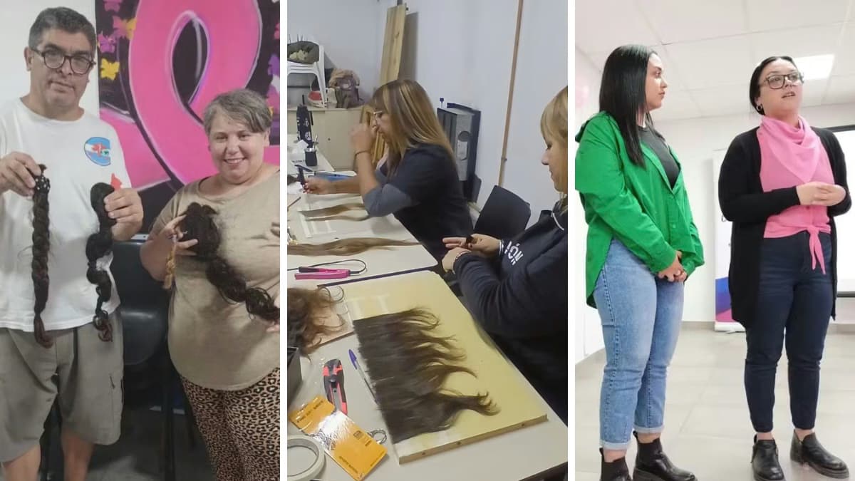 Recibirán en Llavallol donaciones de cabello para armar pelucas oncológicas - imagen de origen