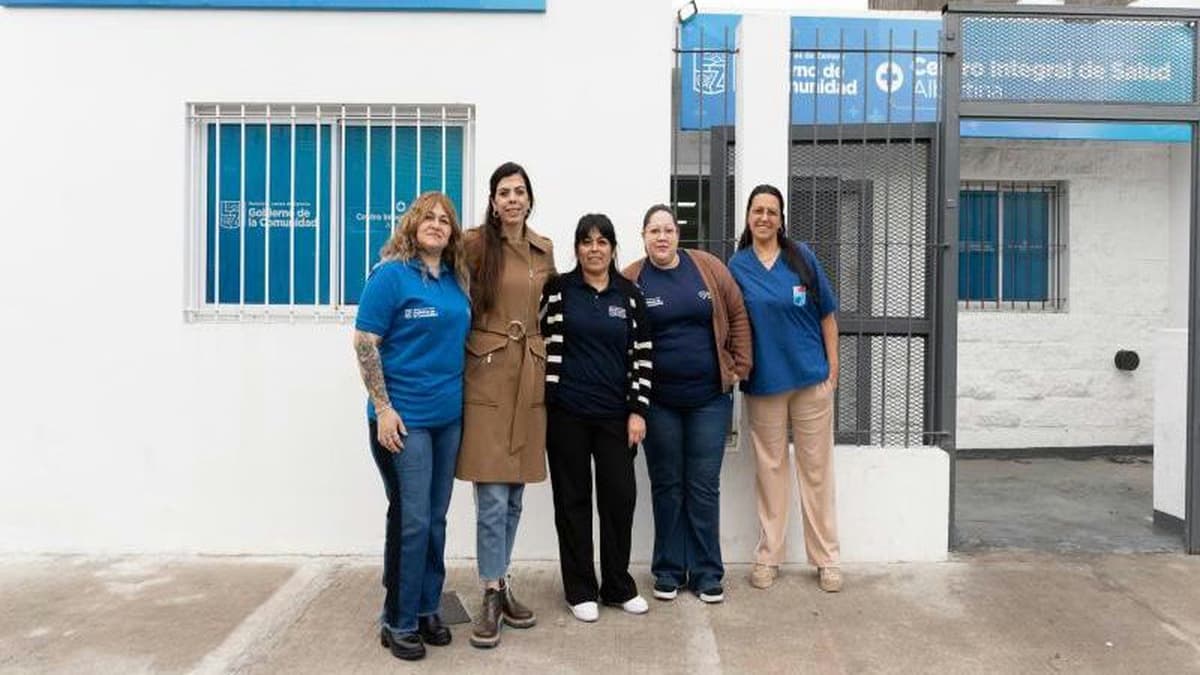 Lomas de Zamora: remodelaron el Centro Integral de Salud de Albertina - imagen de origen