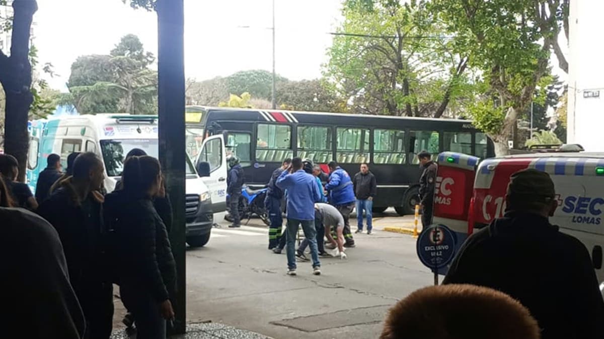 El accidente ocurrió en Sáenz y Manuel Castro.